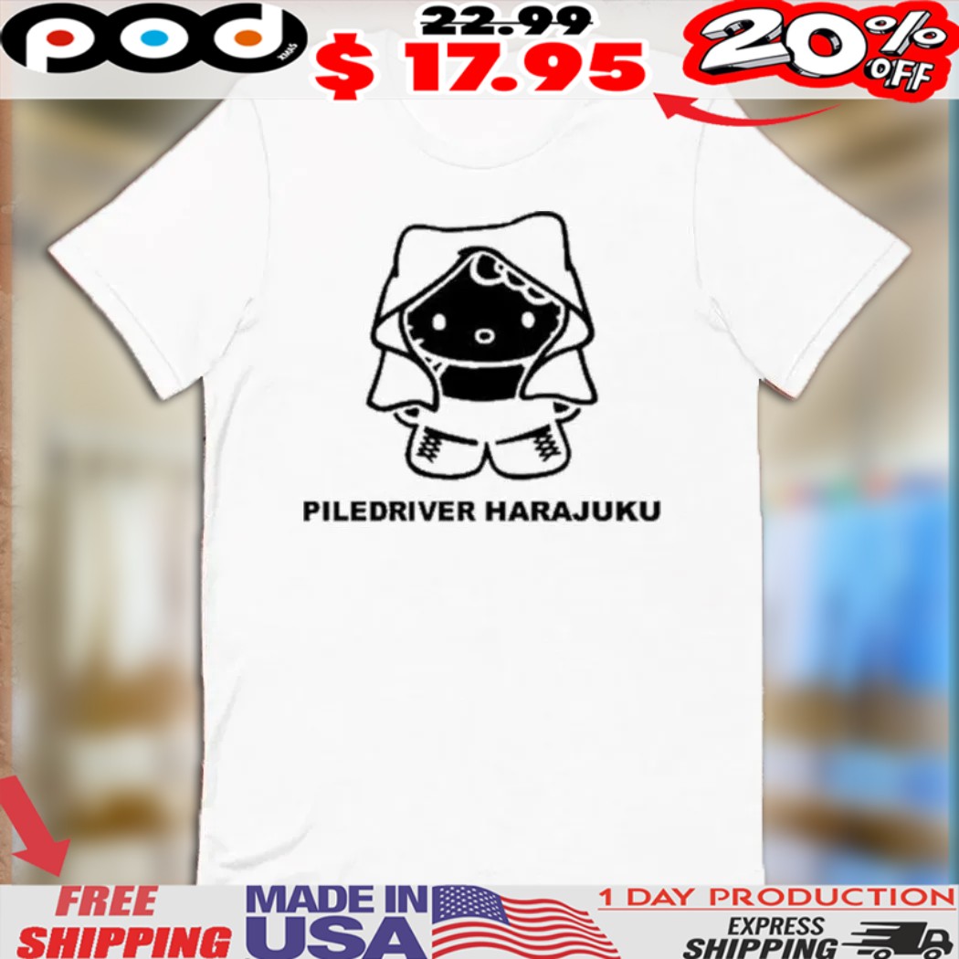 Piledriver Harajuku Hello Kitty Shirt
