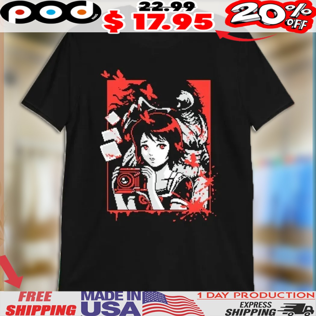 PixelEyeBat Haunted Village Shirt