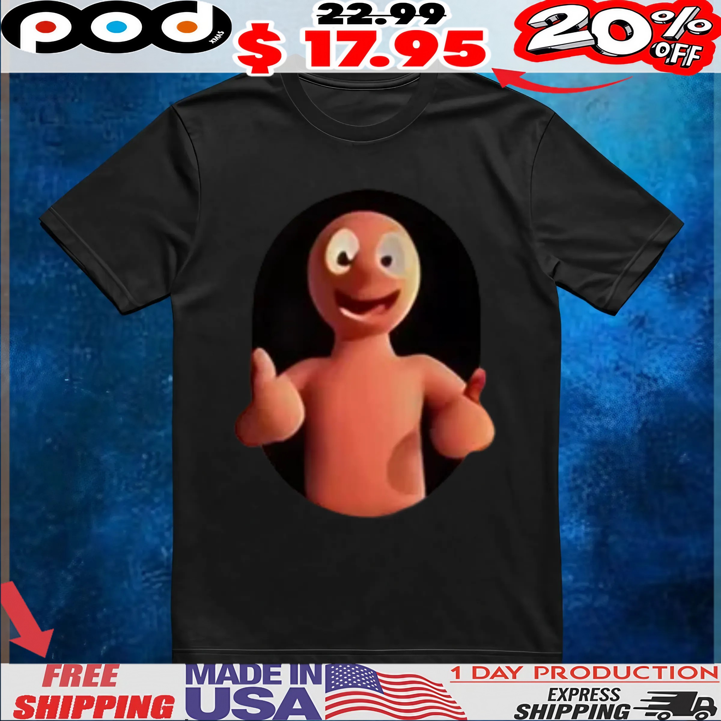 Plasticine Action We Oppose AI Generated Animation Shirt na