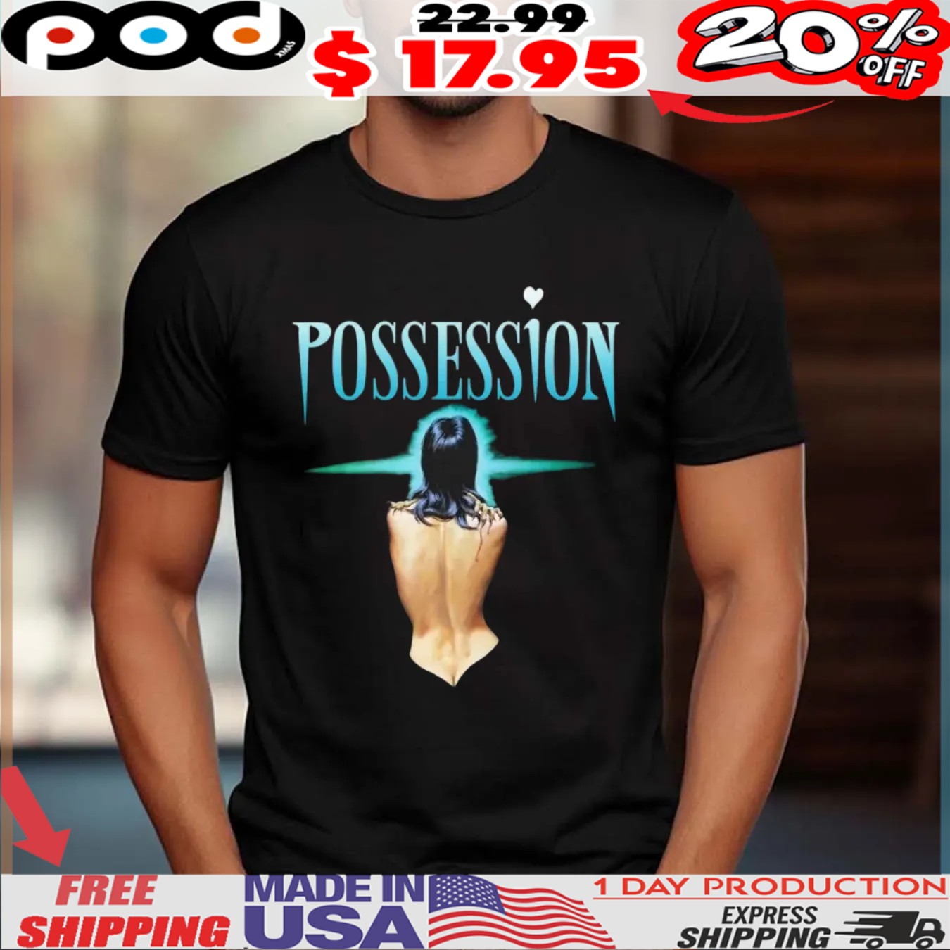 Possession 1981 Movie Horror cult movie shirt