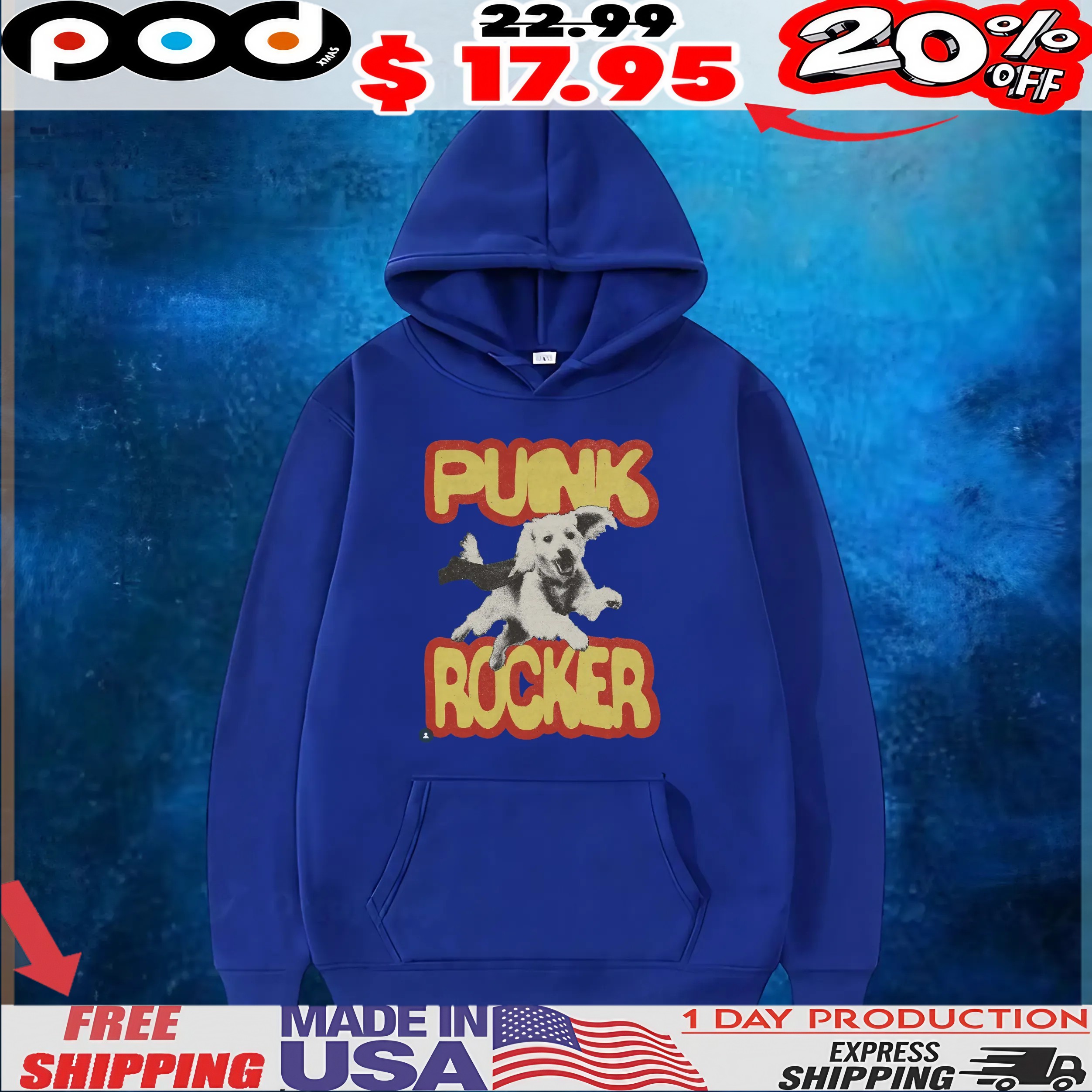 Punk Rocker Aesthetic in Superman T Shirt