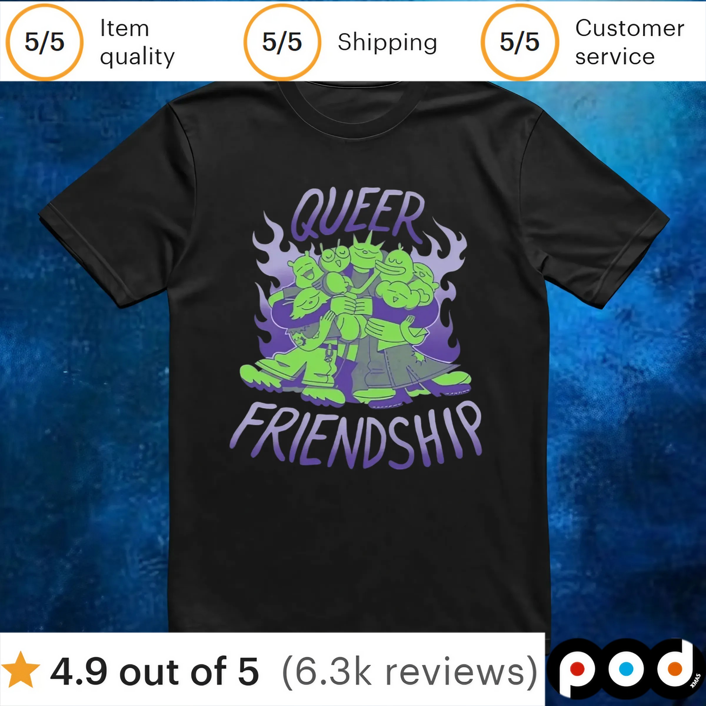Queer Friendship T Shirt 6 Queer Friendship T Shirt