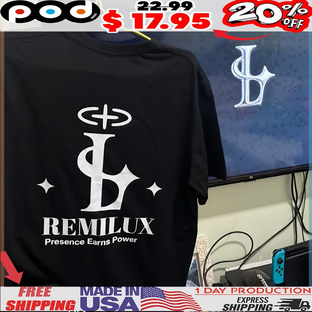 Remilux Presence Earns Power T Shirt 1 Remilux Presence Earns Power T Shirt