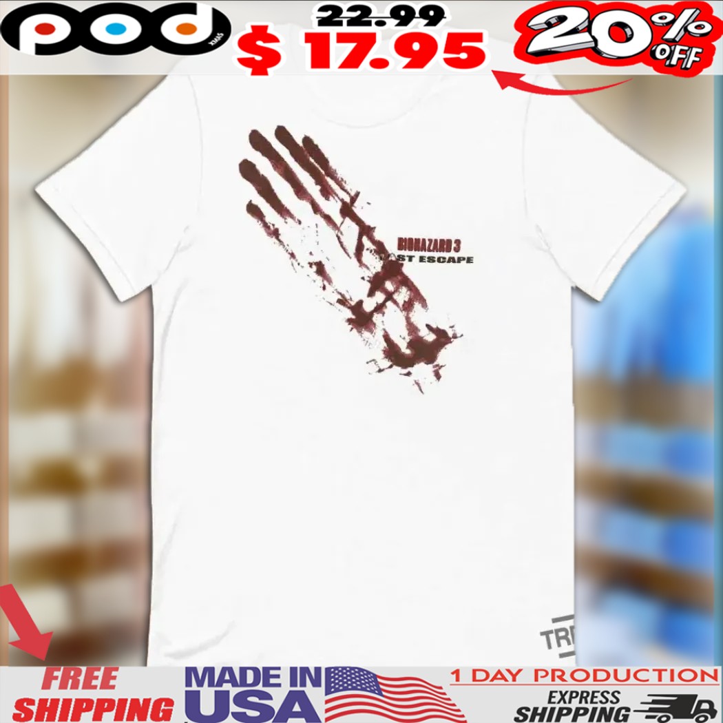 Resident Evil 3 Biohazard 3 Last Escape Shirt