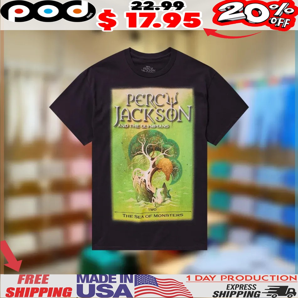 Rick Riordan Percy Jackson And The Olympians The Sea Of Monsters Shirt