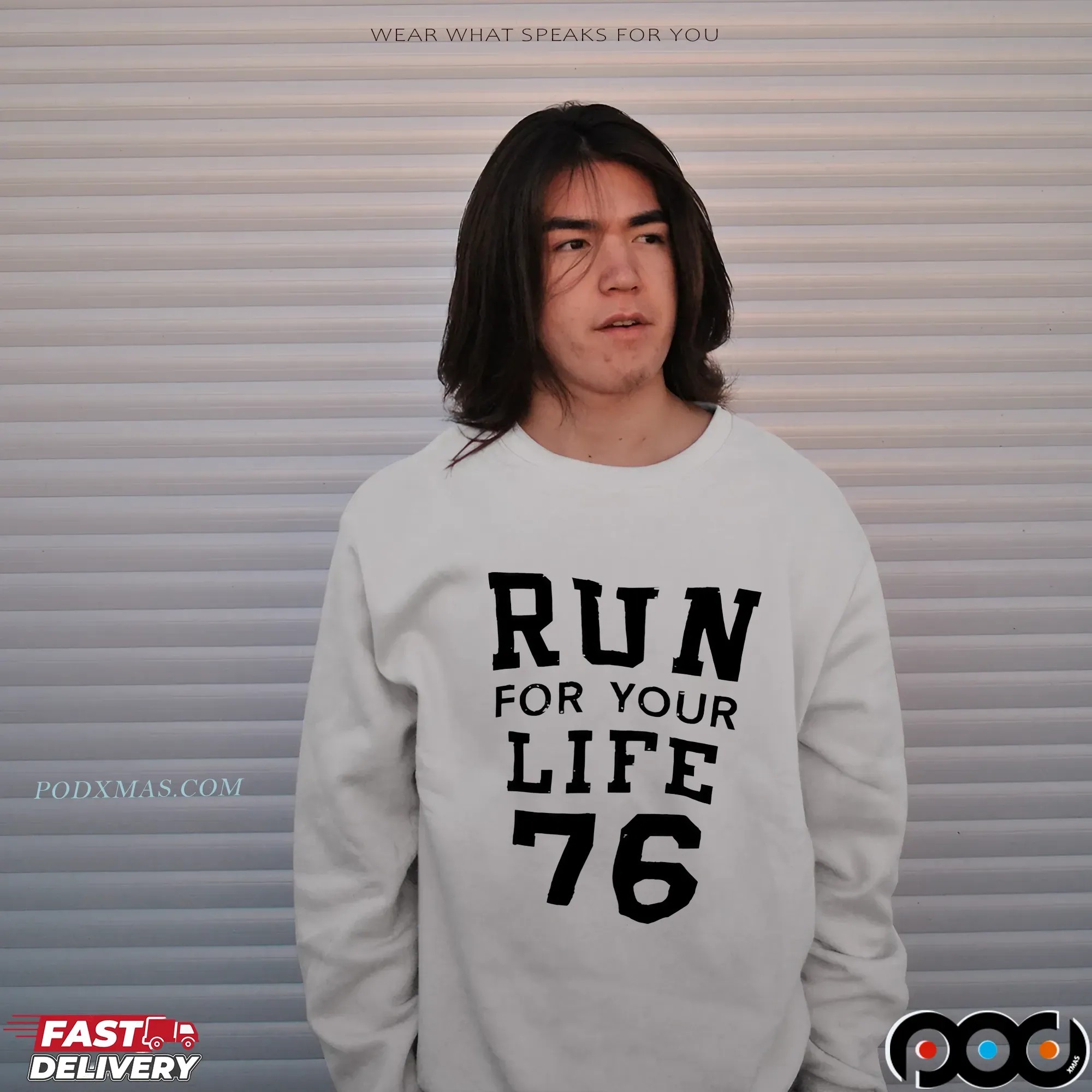 Run for your life 76 t shirt 11 Run for your life 76 t shirt