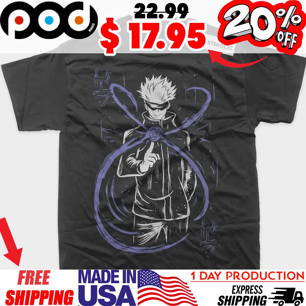 Satoru Gojo Jujutsu Kaisen Anime Graphic Japanese Streetwear Shirt