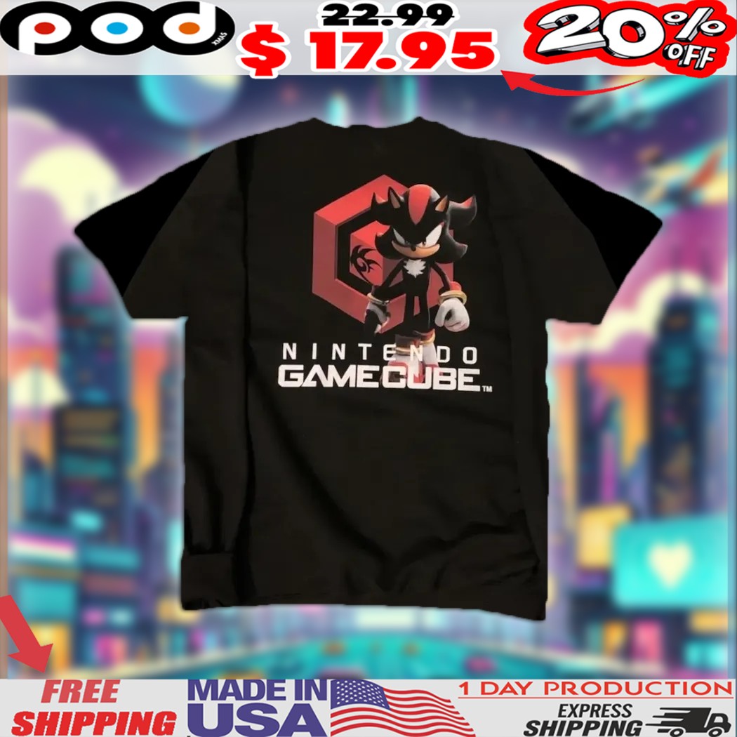Shadow The Hedgehog Nintendo Gamecube Shirt