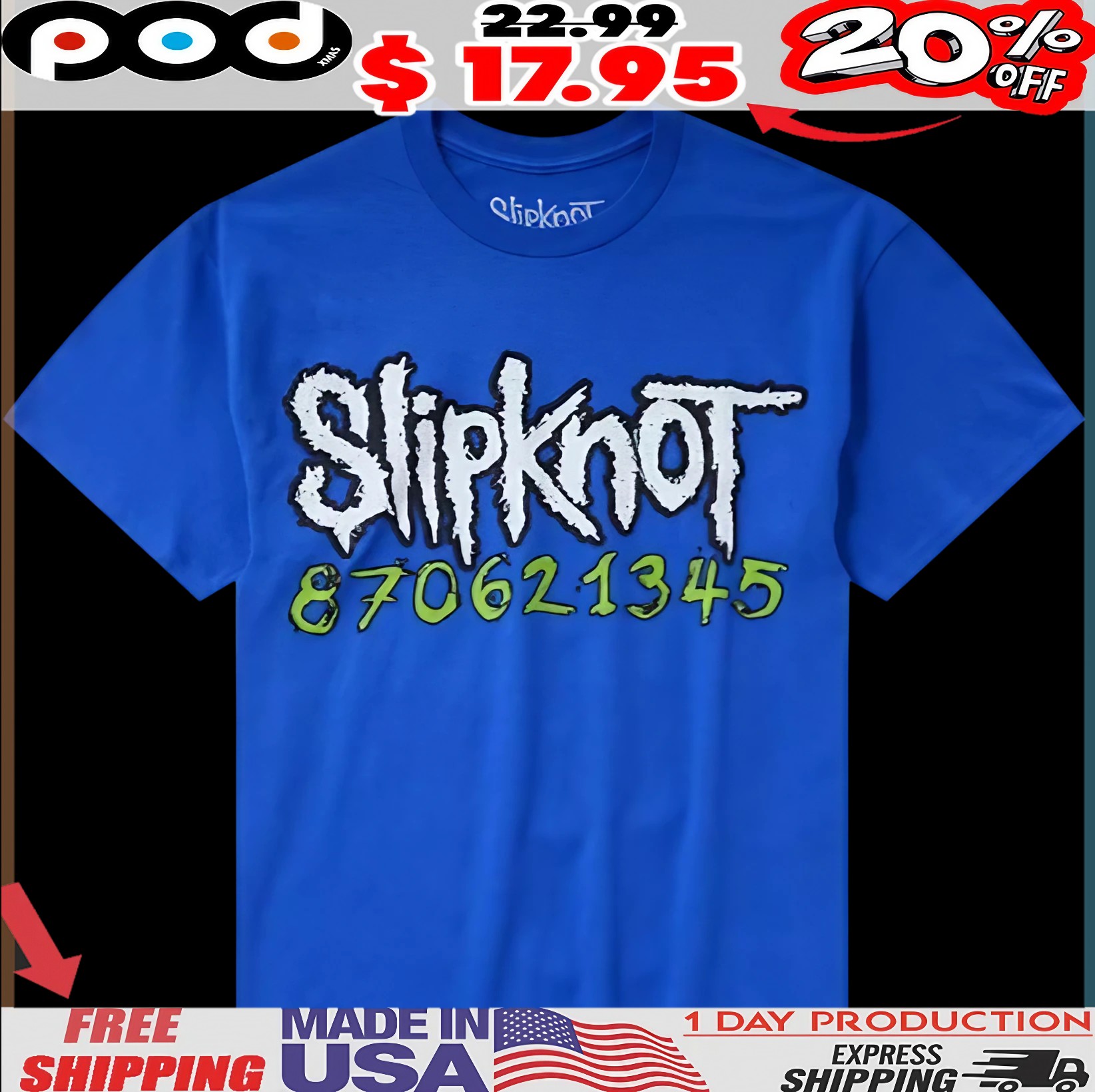 Slipknot 870621345 Don't Ever Judge Me T Shirt