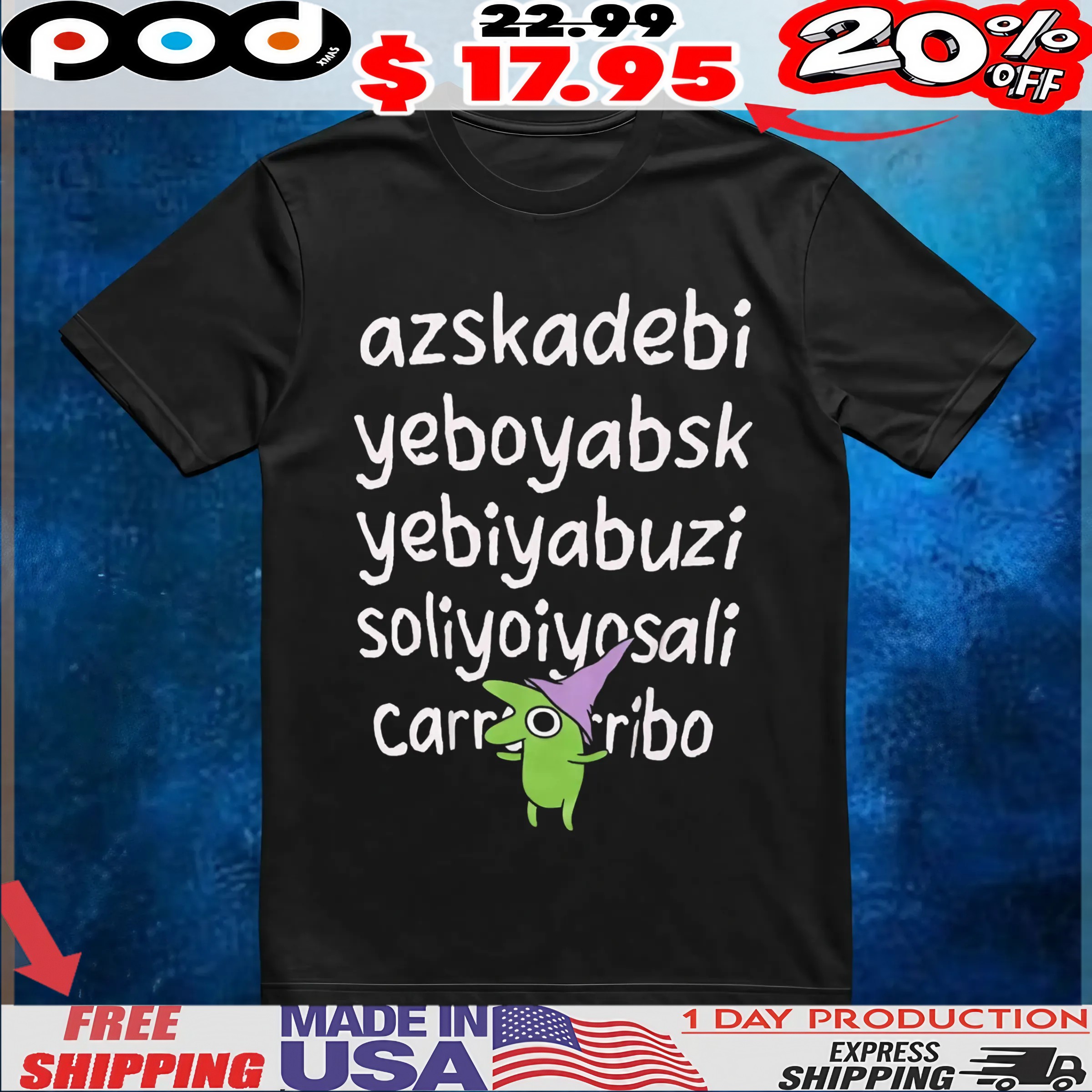 Smiling Friends Glep Nonsense T Shirt