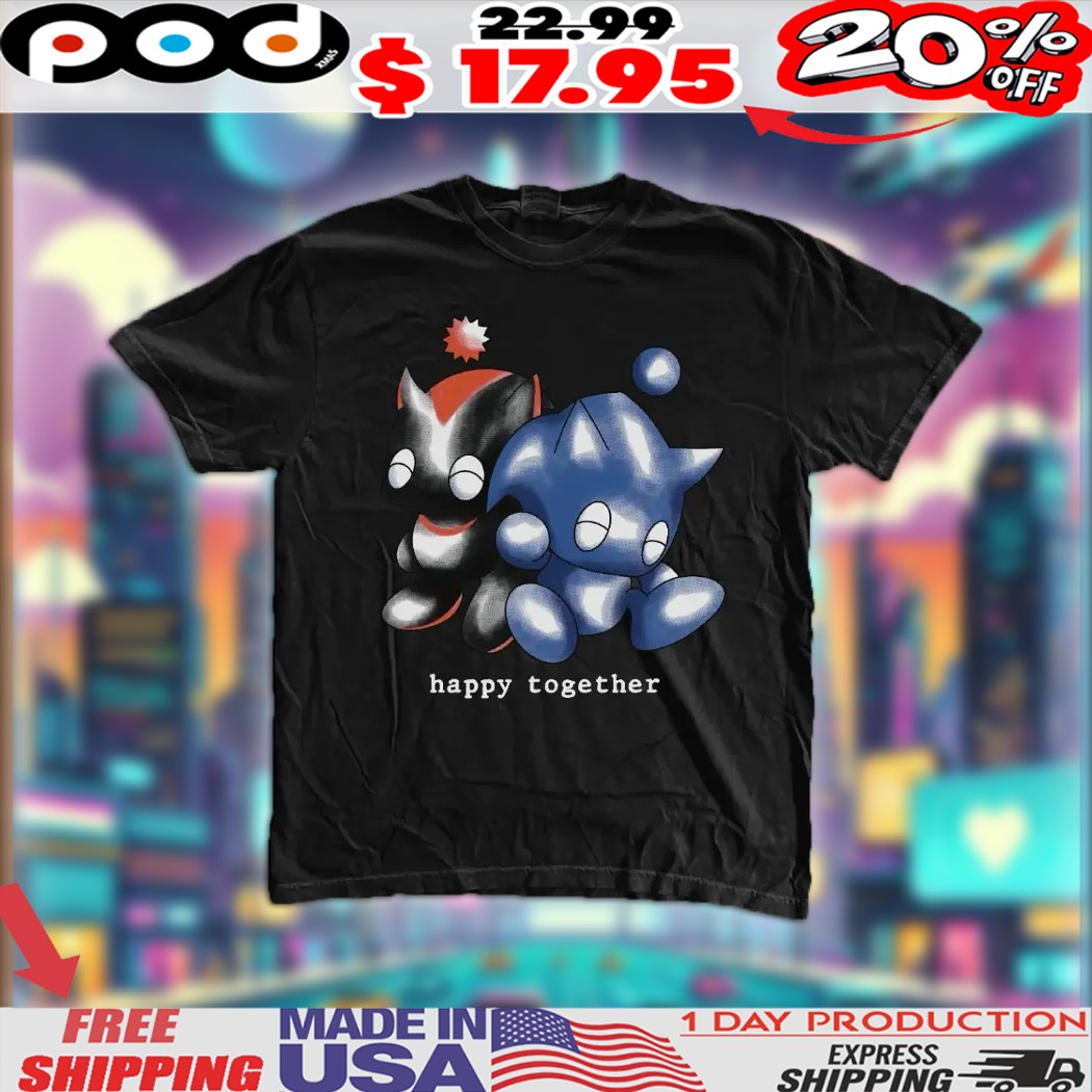 Sonic And Shadow Chaos Happy Together Shirt