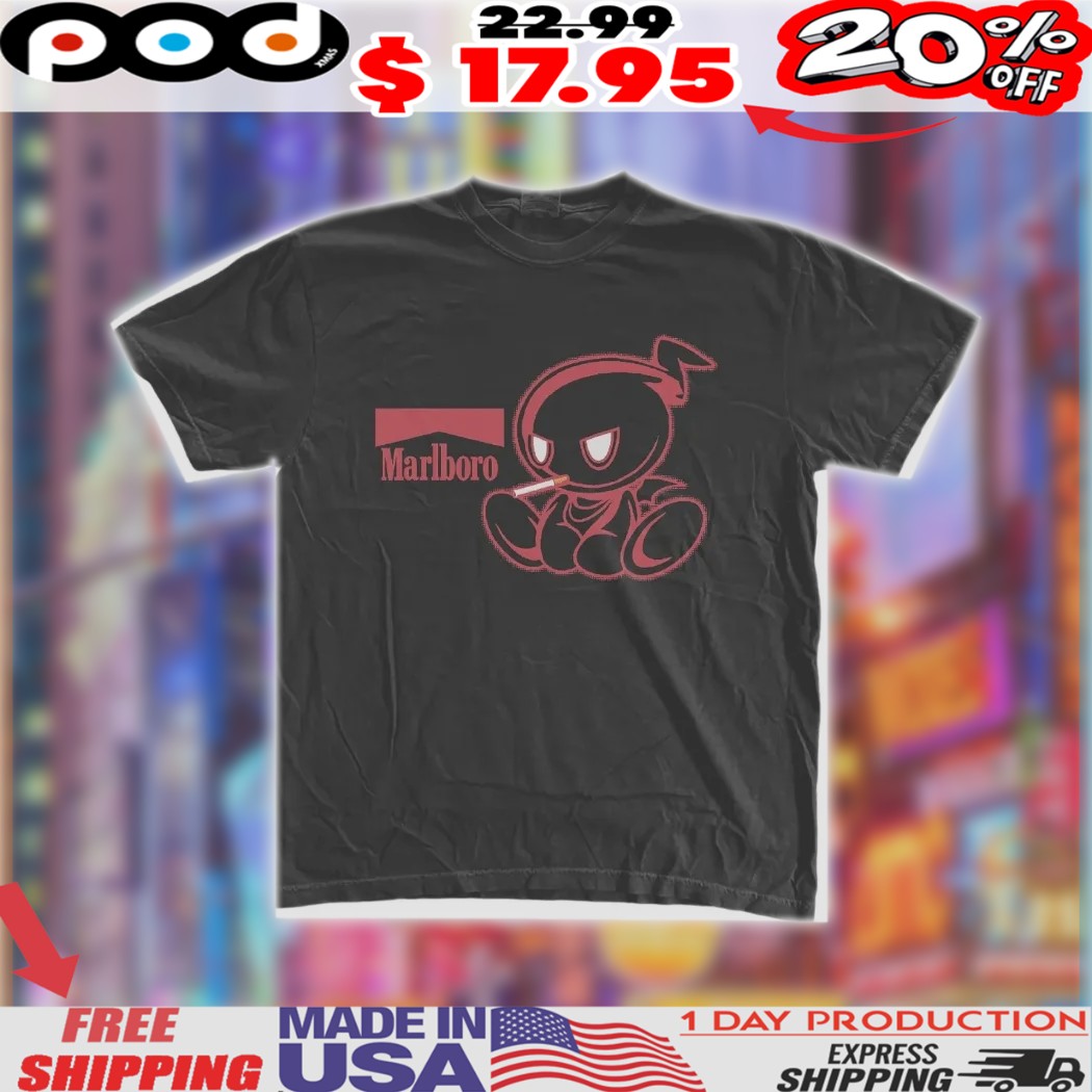 Sonic Chao Smoking Marlboro Shirt