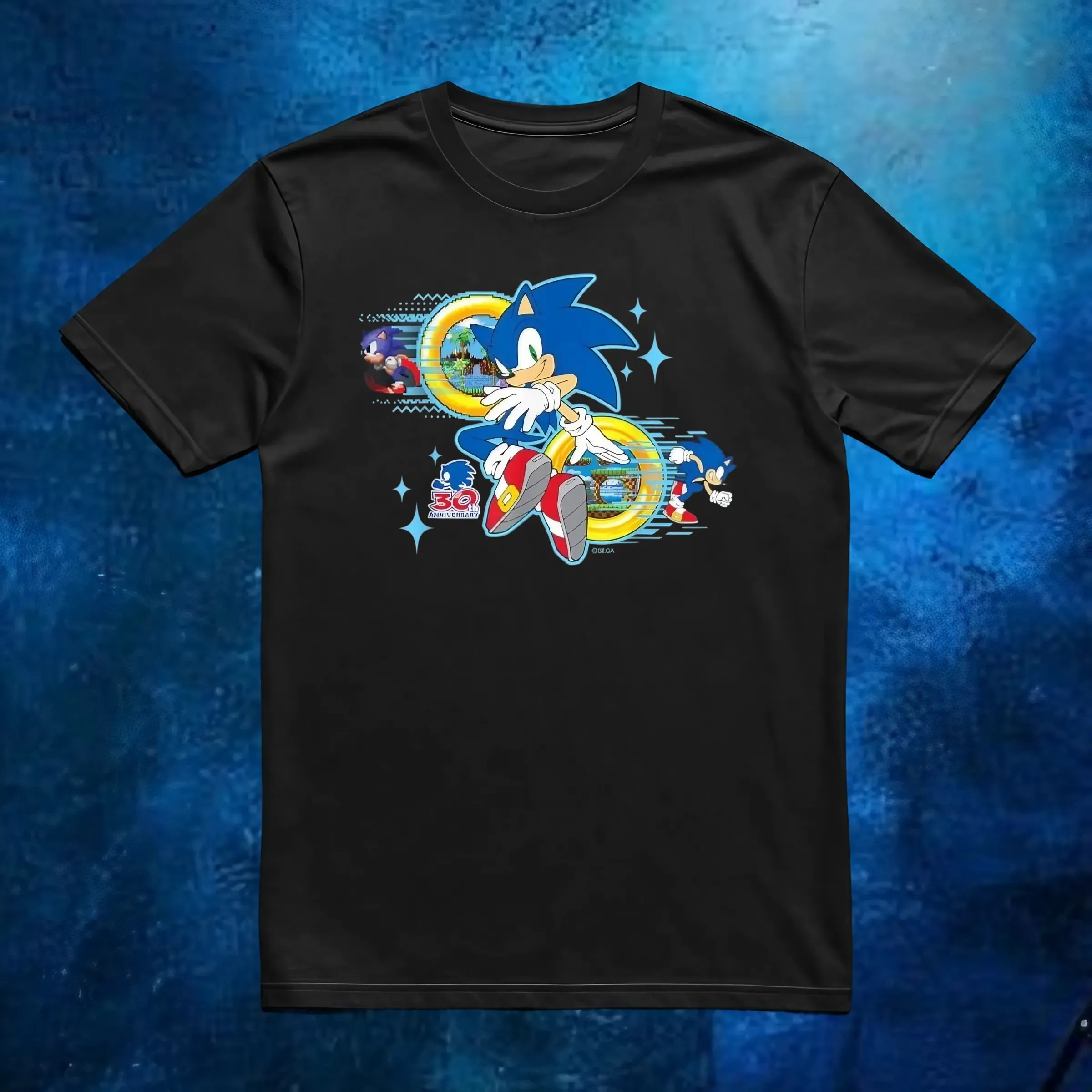 Sonic the Hedgehog 30th Anniversary T shirt 6 Sonic the Hedgehog 30th Anniversary T shirt