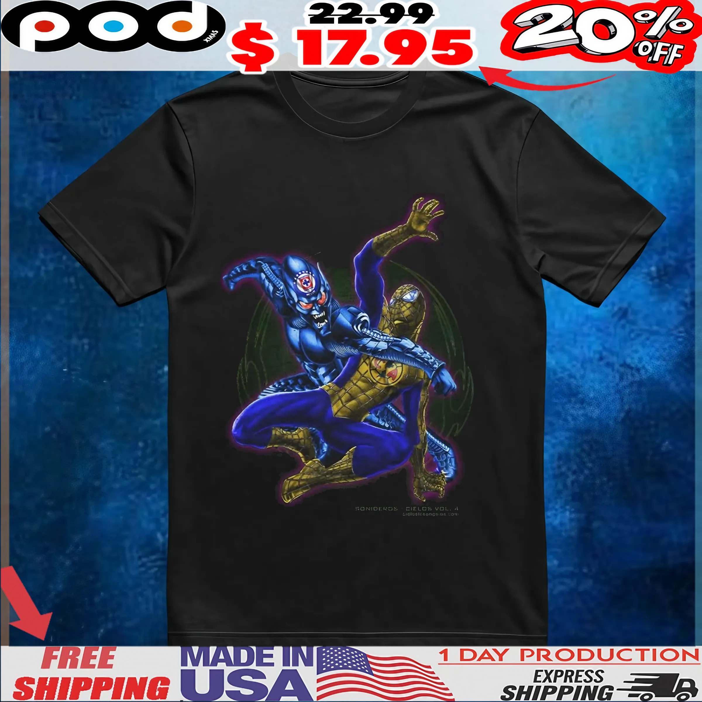 Spider-Man Green Goblin Marvel Comics T Shirt