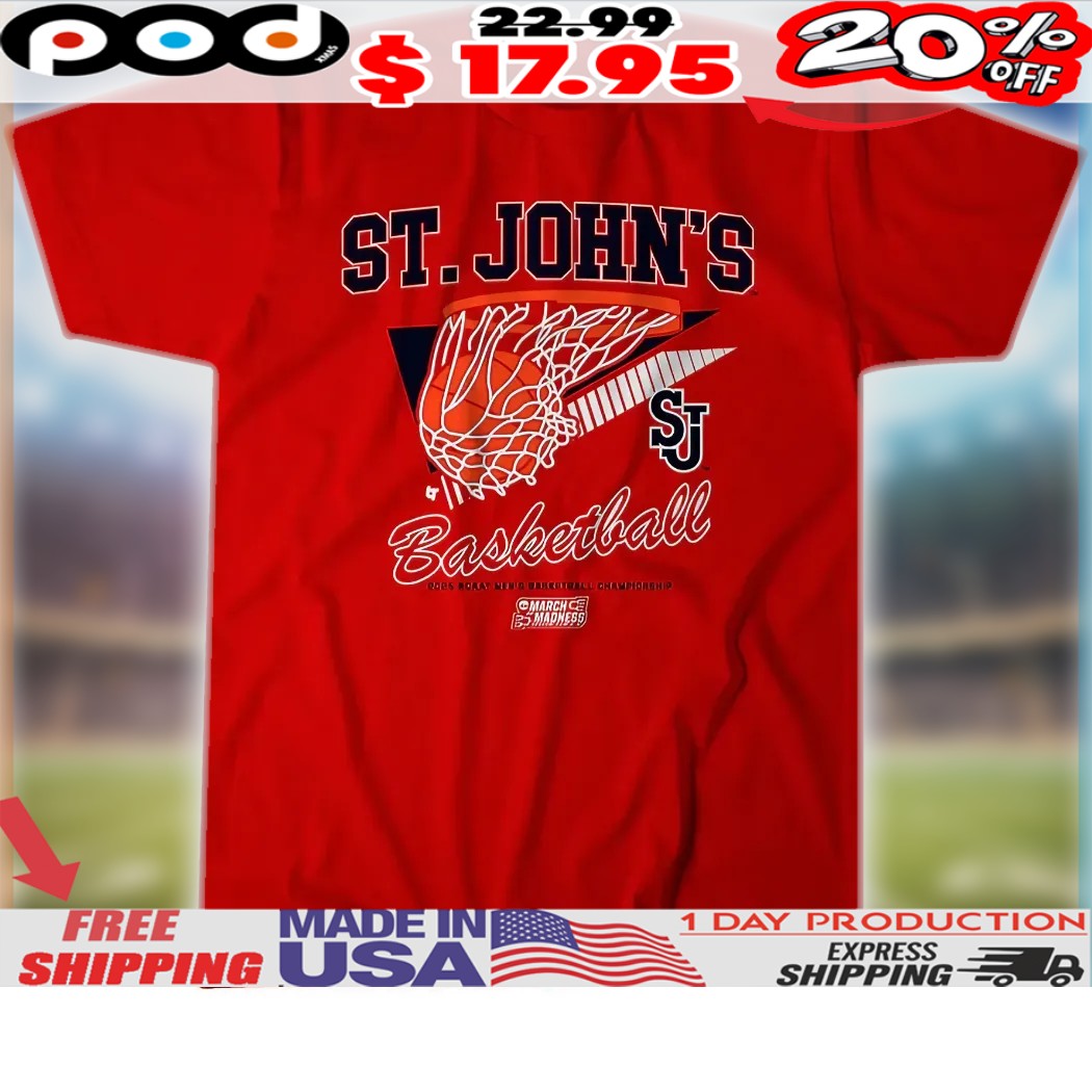 St John's Red Storm Basketball 2025 March Madness Basketball Shirt