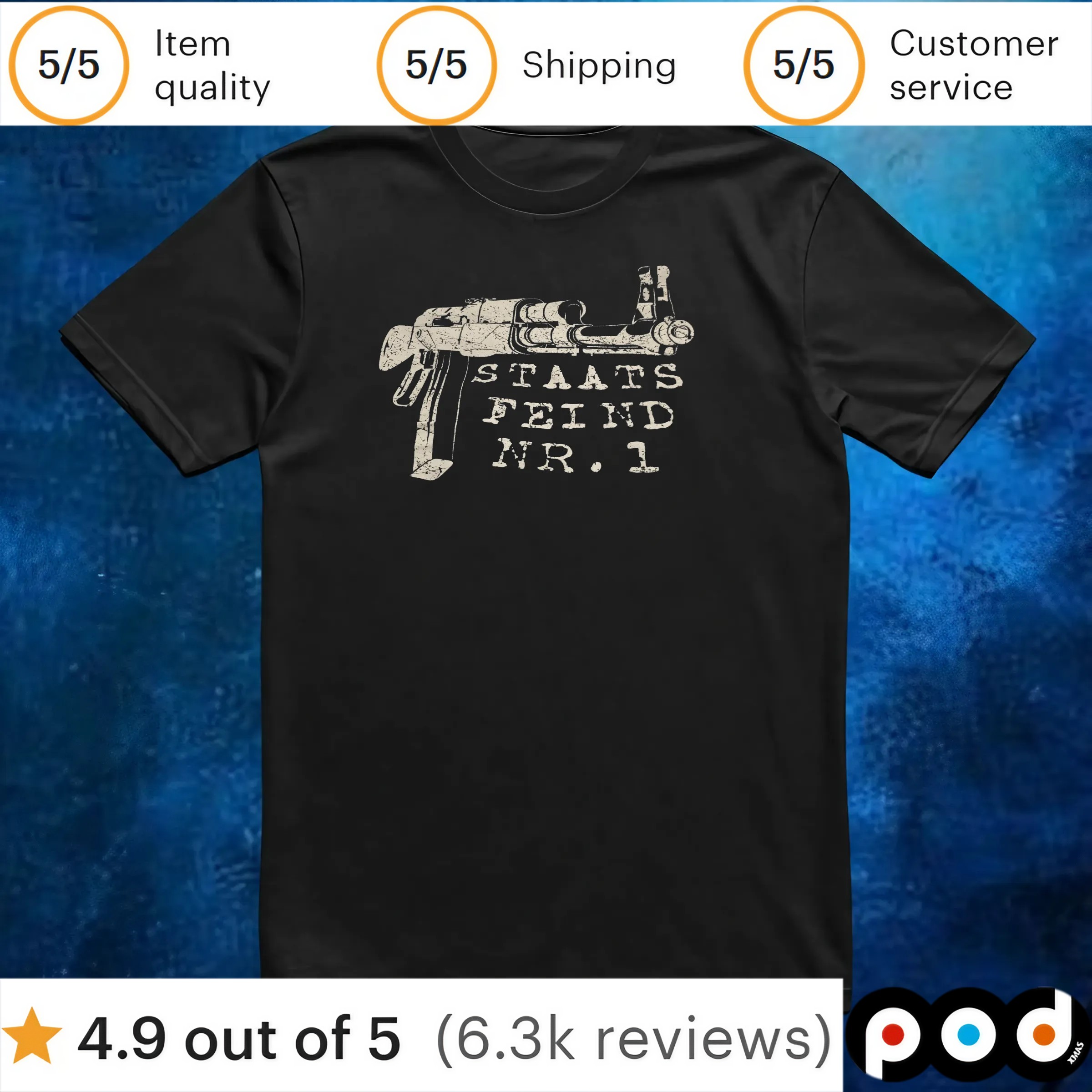 Staats Feind Nr1 T Shirt