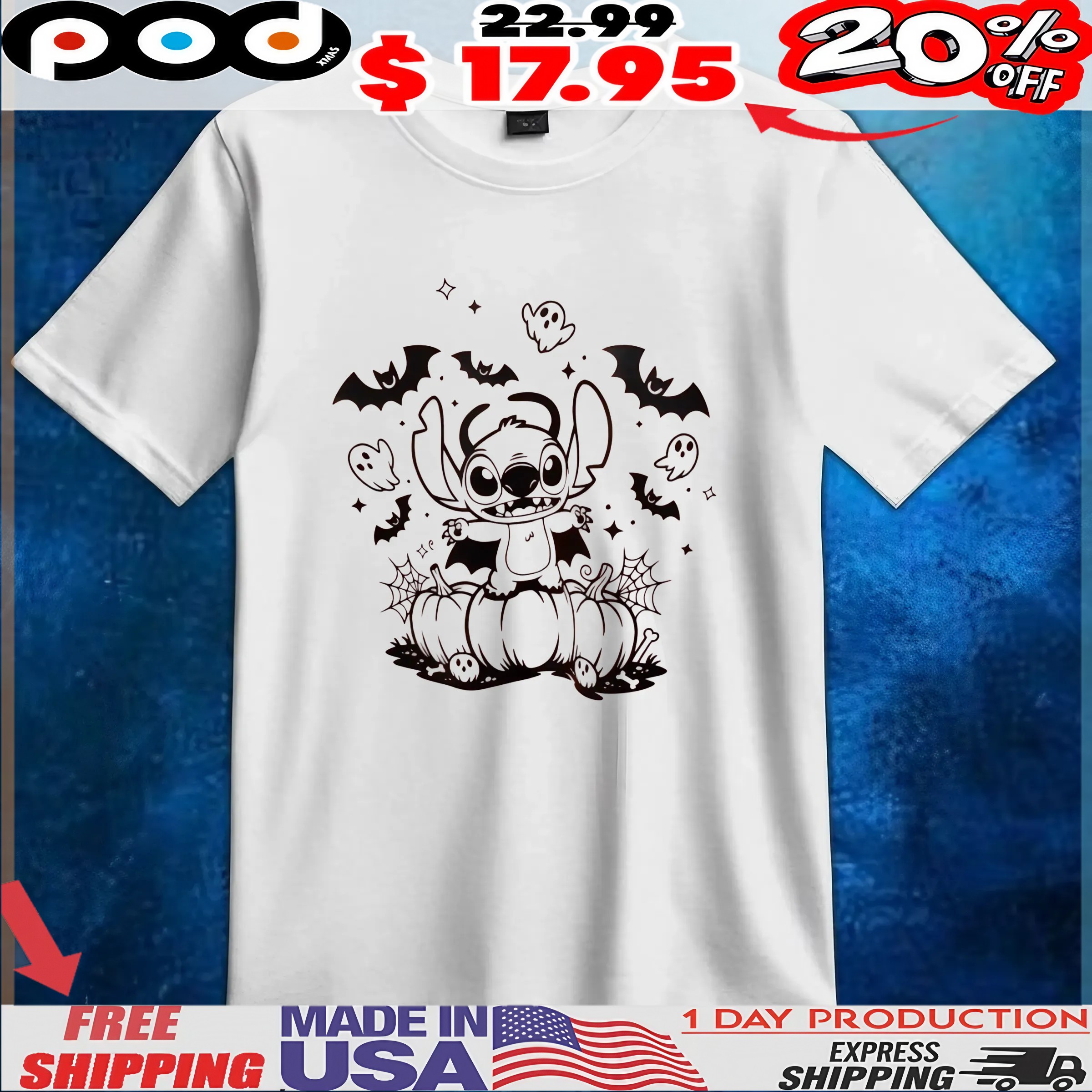 Stitch Halloween 2025 T Shirt 6 Stitch Halloween 2025 T Shirt