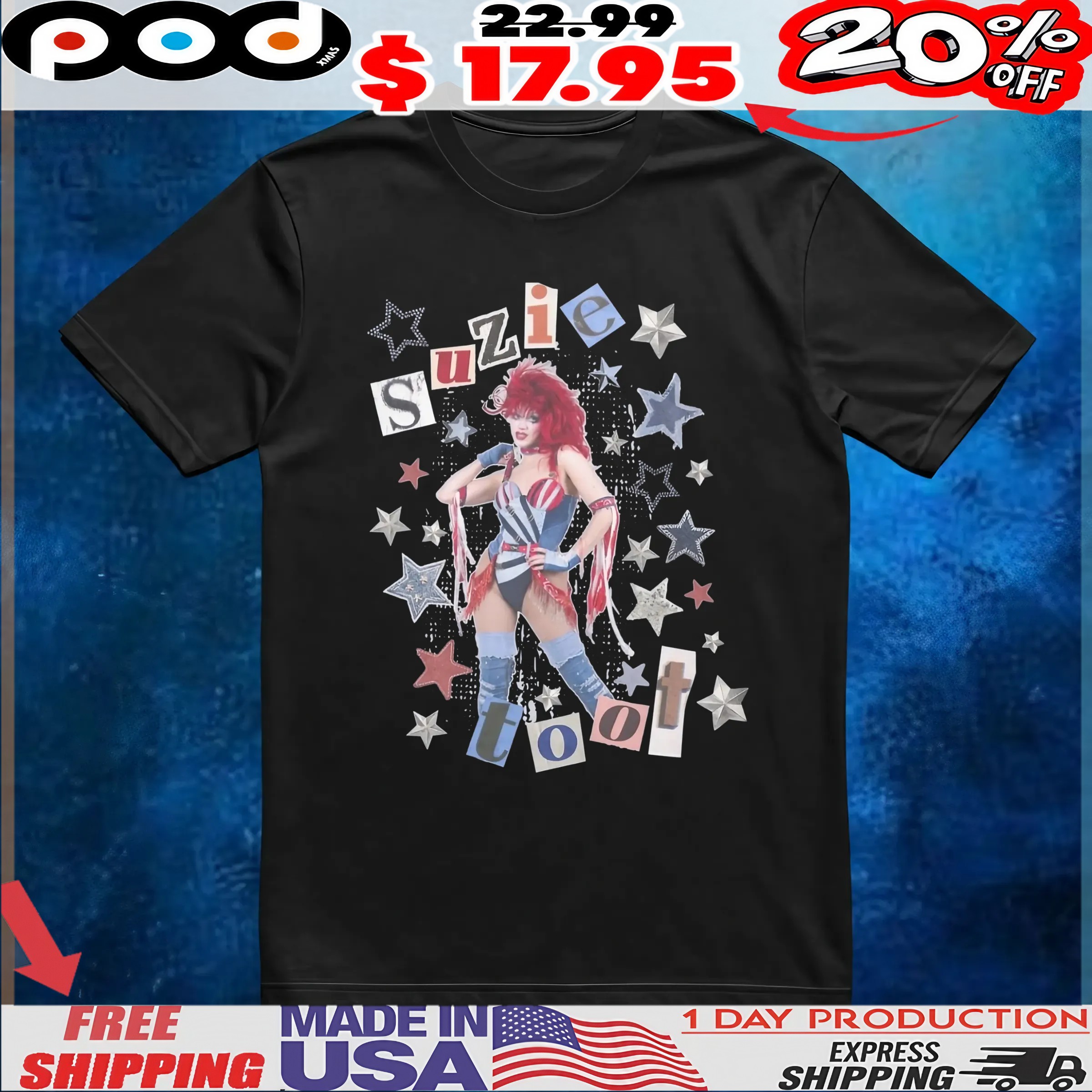 Suzie Toot  Lalaparuza Unisex T Shirt