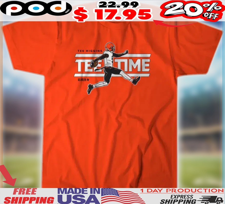 Tee Higgins Cincinnati Bengals Tee Time Shirt