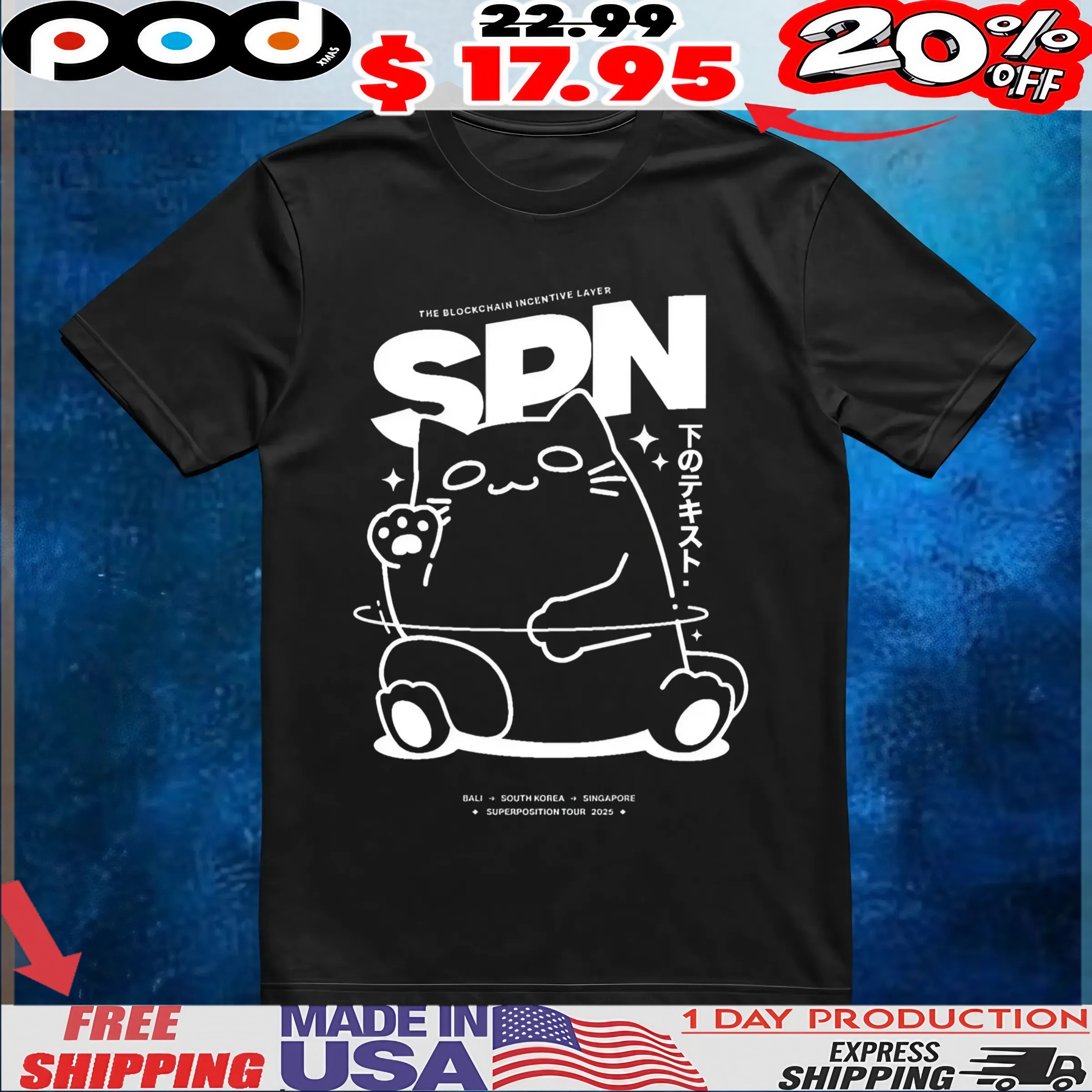 The Blockchain Incentive Layer Spn T Shirt