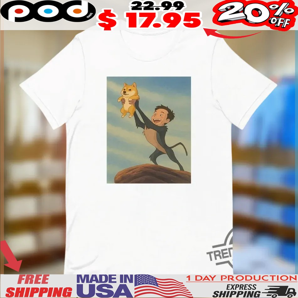 The Lion King Elon Musk Doge Version Shirt 1 The Lion King Elon Musk Doge Version Shirt