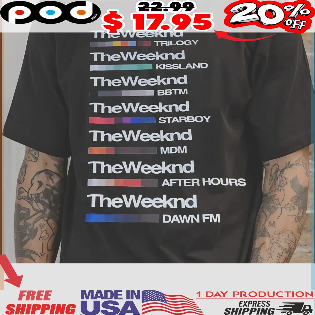 The Weeknd Albums XO The Weeknd song Shirt