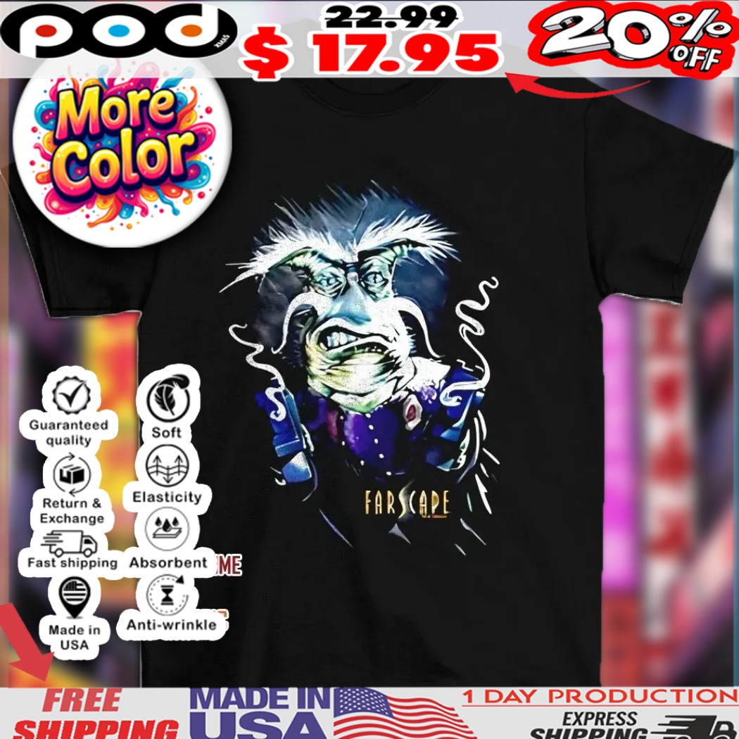 Trevco Farscape rygel smoking guns shirt