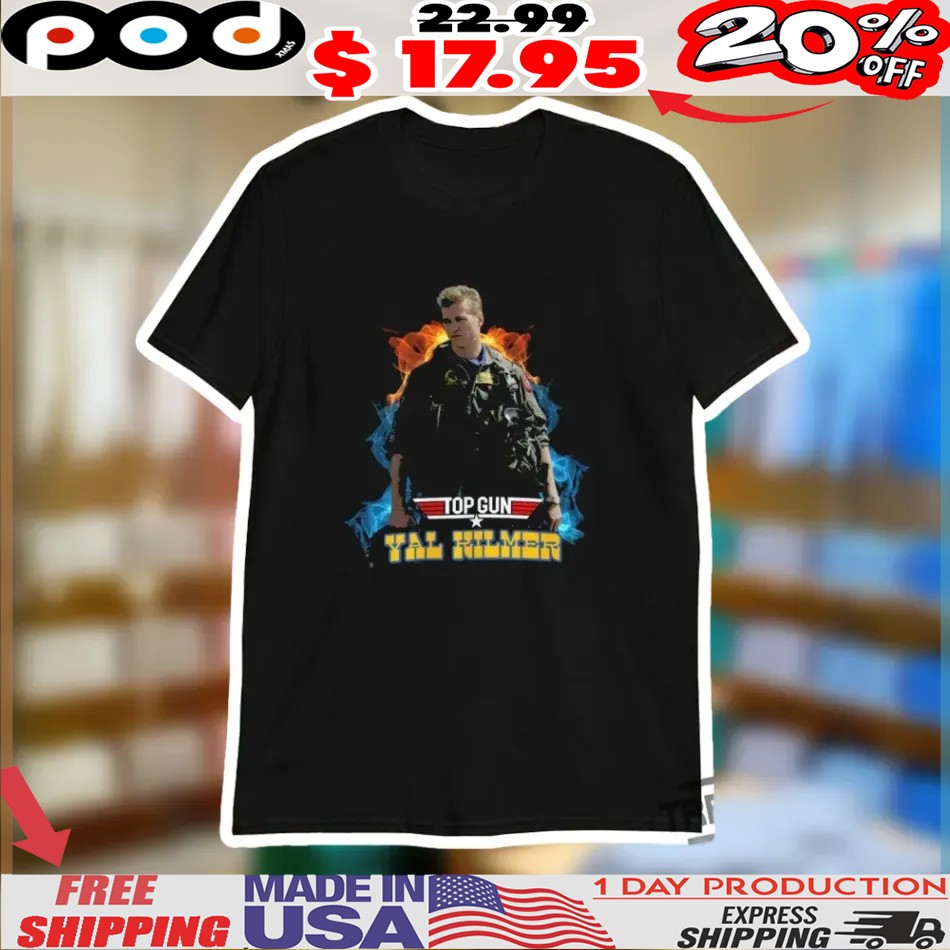 Val Kilmer Top Gun Rip Val Kilmer Shirt