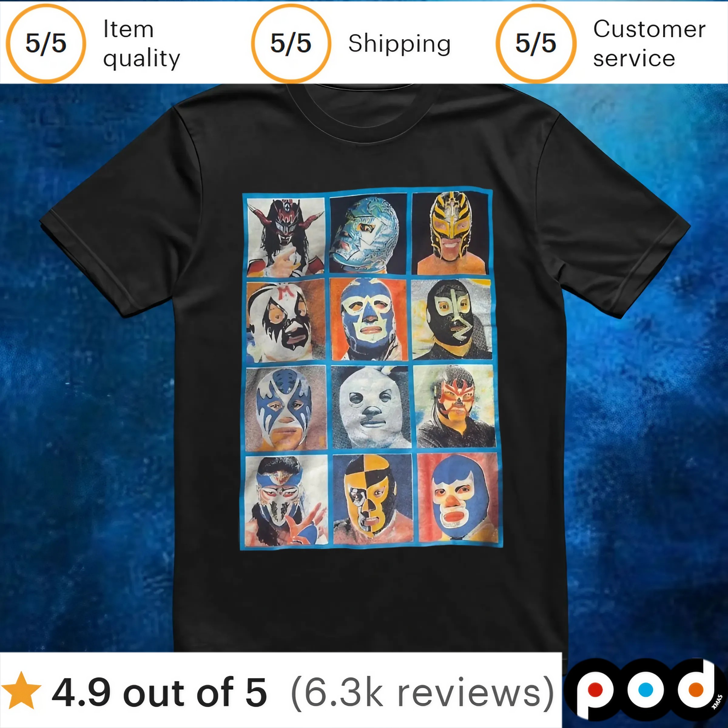 Vintage Lucha Libre Masked Wrestlers Arena Coliseo T Shirt 1 Vintage Lucha Libre Masked Wrestlers Arena Coliseo T Shirt