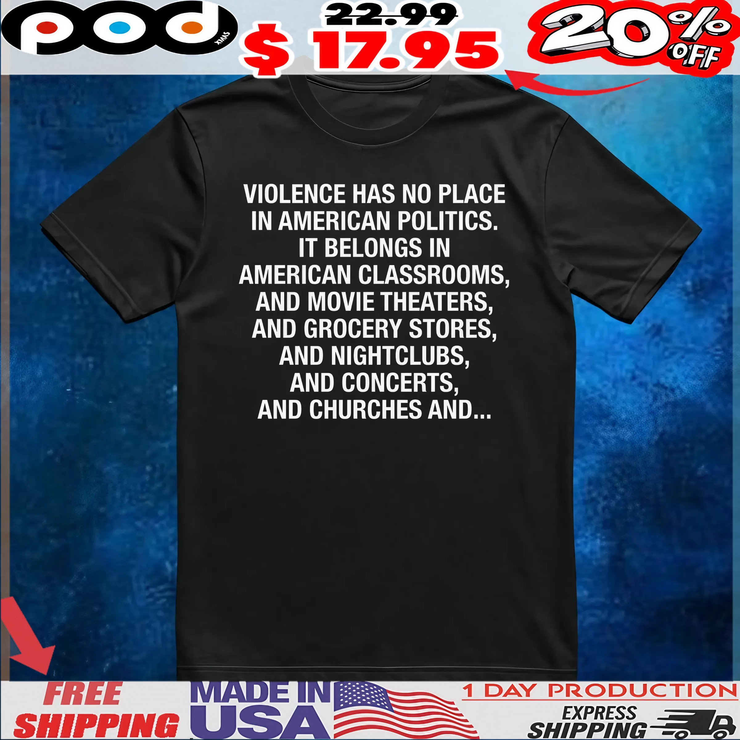 Violence Has No Place In American Politics 6 Violence Has No Place In American Politics