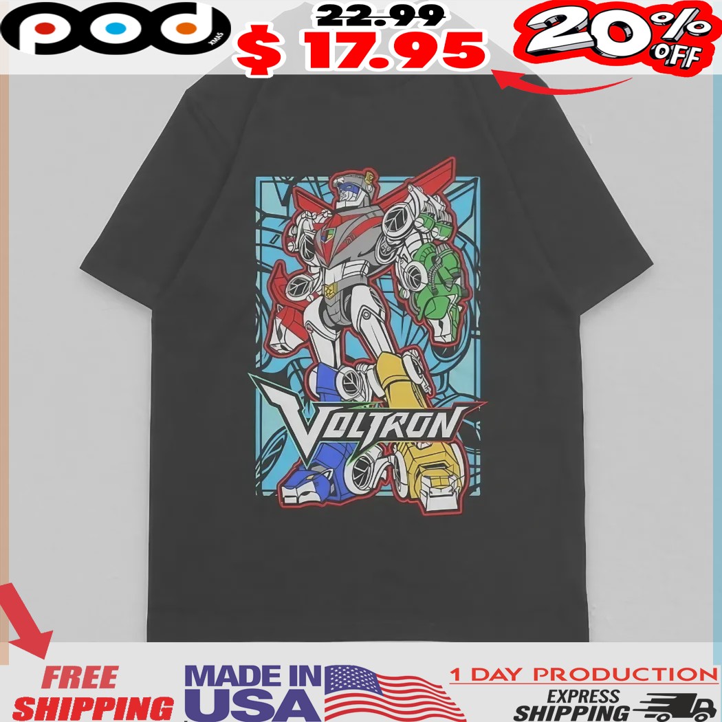 Voltron Super Robot New 2025 Design Shirt