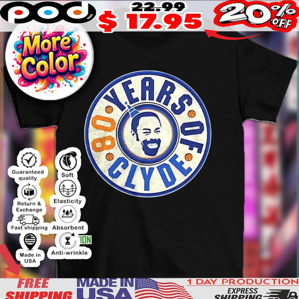 Walt Frazier 80 years of clyde vintage shirt