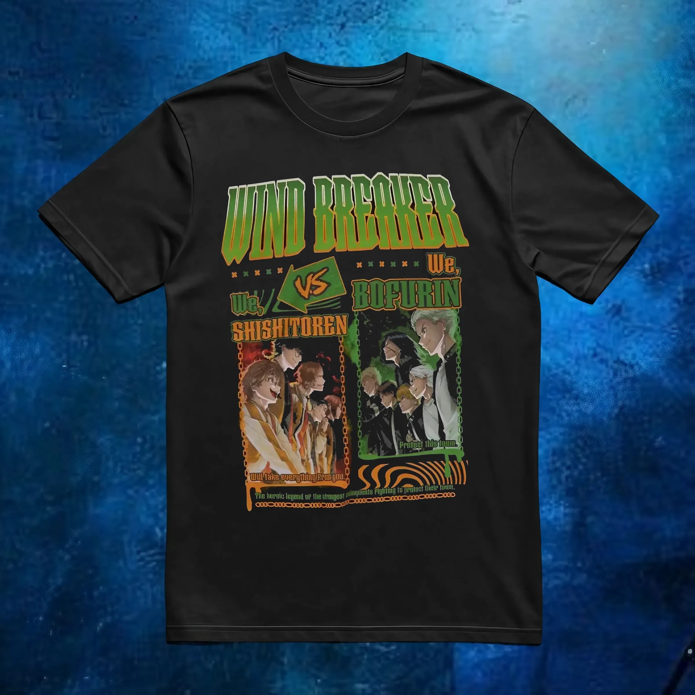 Wind Breaker Shishitoren VS Bofurin T Shirt