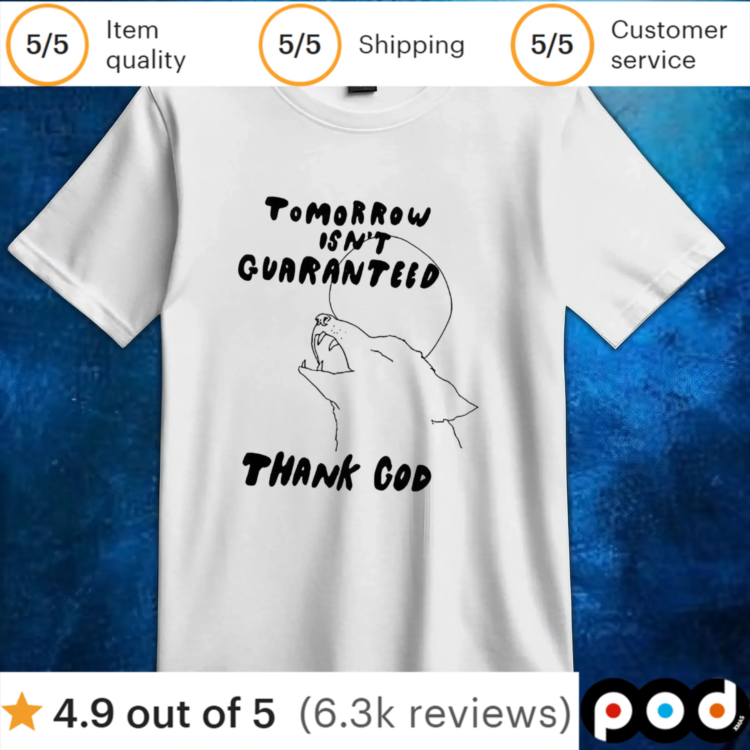 Wolf Tomorrow isn’t guaranteed thank God t shirt 6 Wolf Tomorrow isn’t guaranteed thank God t shirt