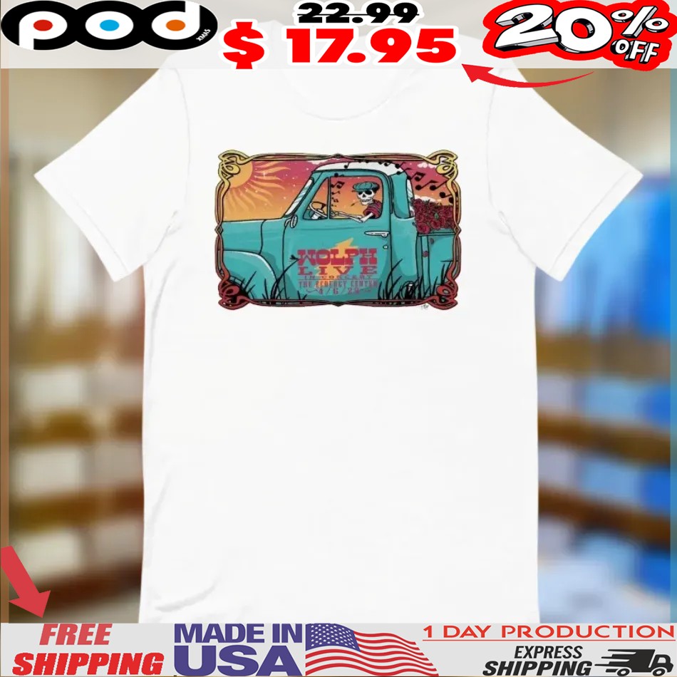 Wolph Live The Ecology Center, San Juan Capistrano, CA Apr 6 2025 Tour Shirt 1 Wolph Live The Ecology Center, San Juan Capistrano, CA Apr 6 2025 Tour Shirt