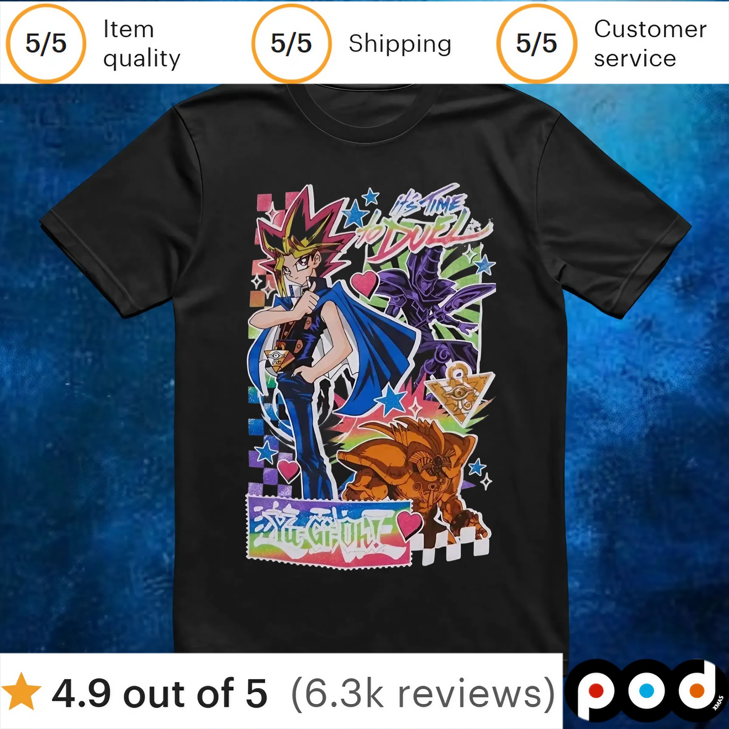 Yu-gi-oh Duel Rainbow It's Time To Duel T Shirt 6 Yu-gi-oh Duel Rainbow It's Time To Duel T Shirt