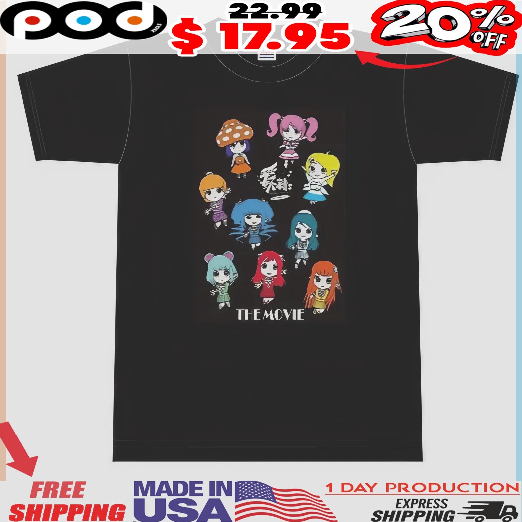 gdgd Fairies x Dempagumi The movie shirt