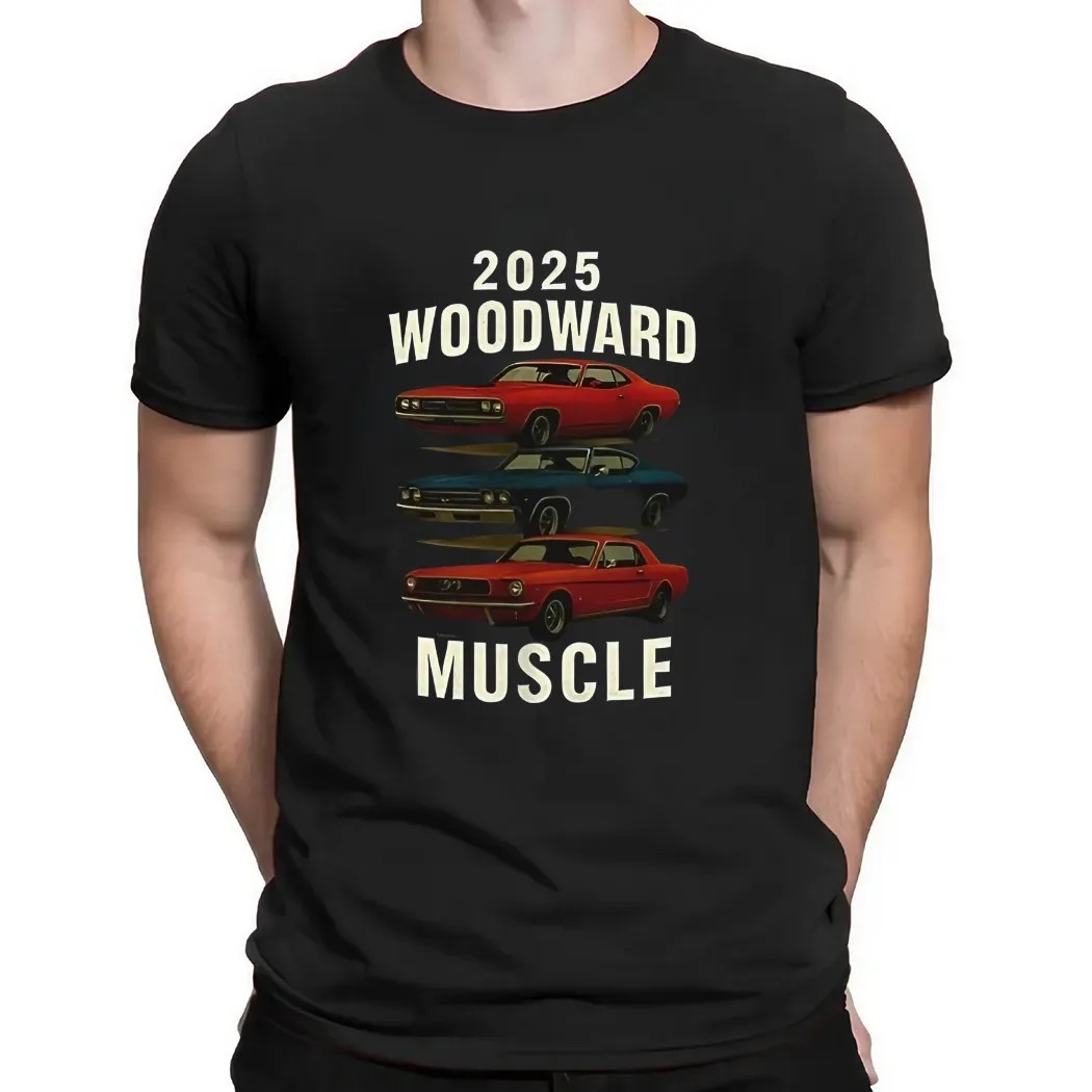 2025 Woodward Muscle t shirt