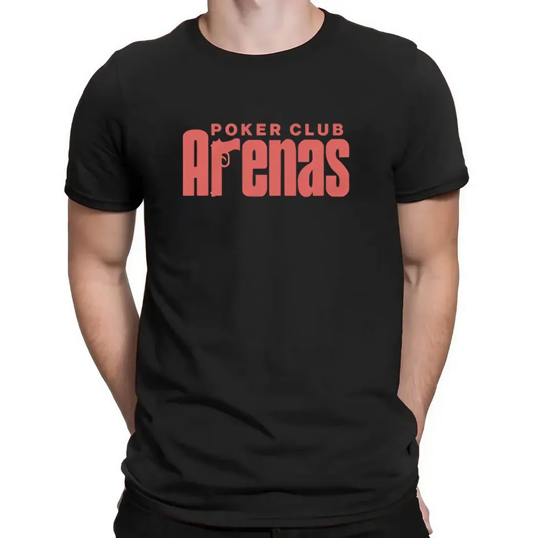 Arenas Poker Club Gun T Shirt