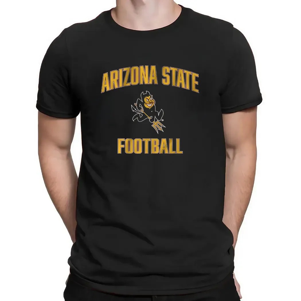 Arizona State Football Sparky Logo T Shirt