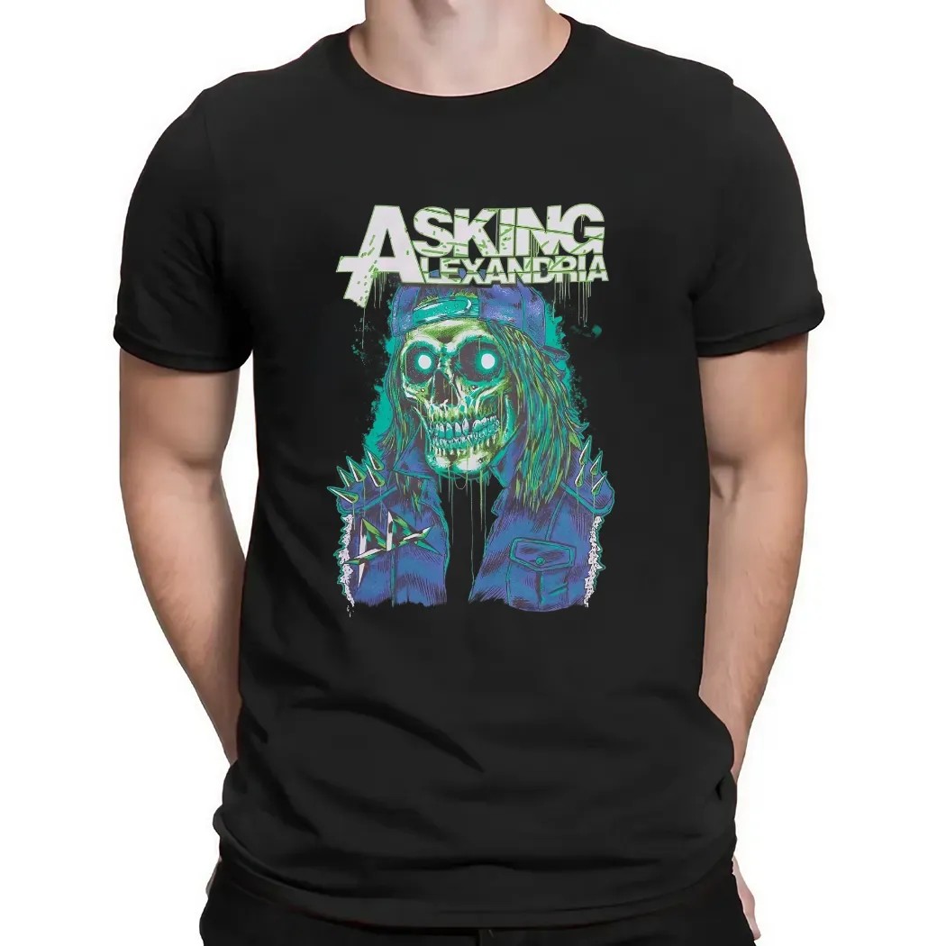 Asking Alexandria Skeleton Rocker T Shirt