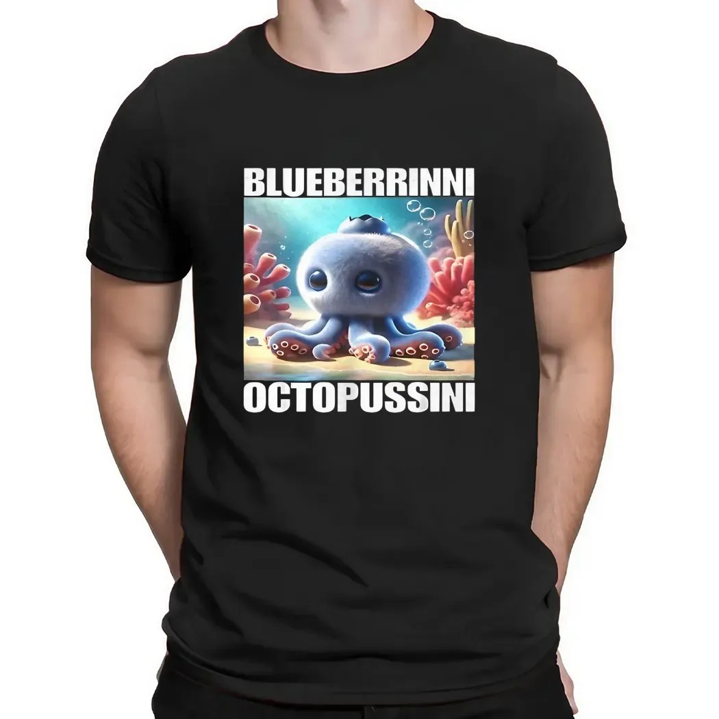 Blueberrinni Octopussini meme t shirt