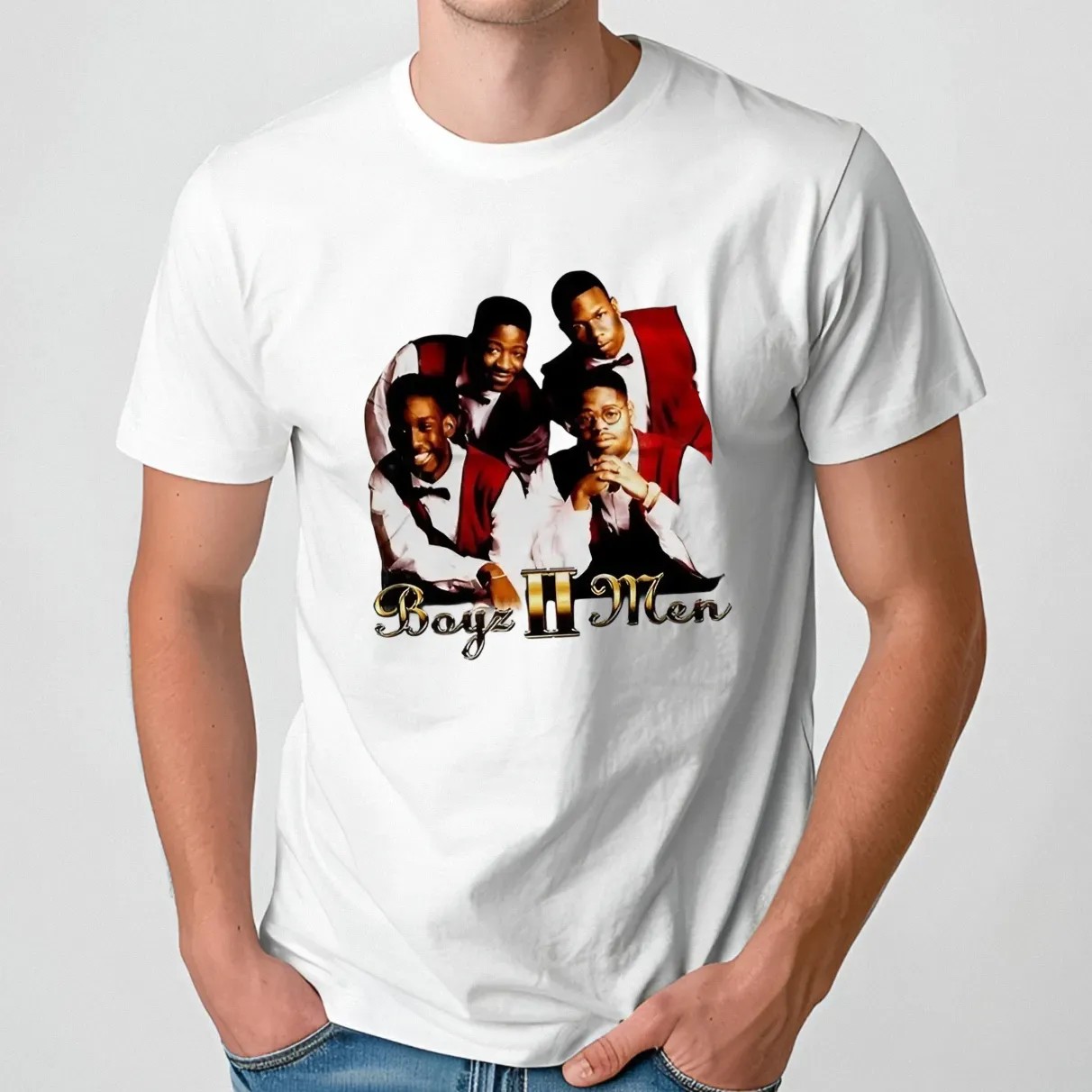 Boyz II Men portrait t shirt
