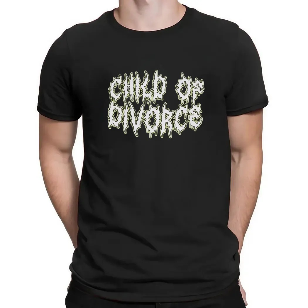 Child Of Divorce Metal Style T Shirt