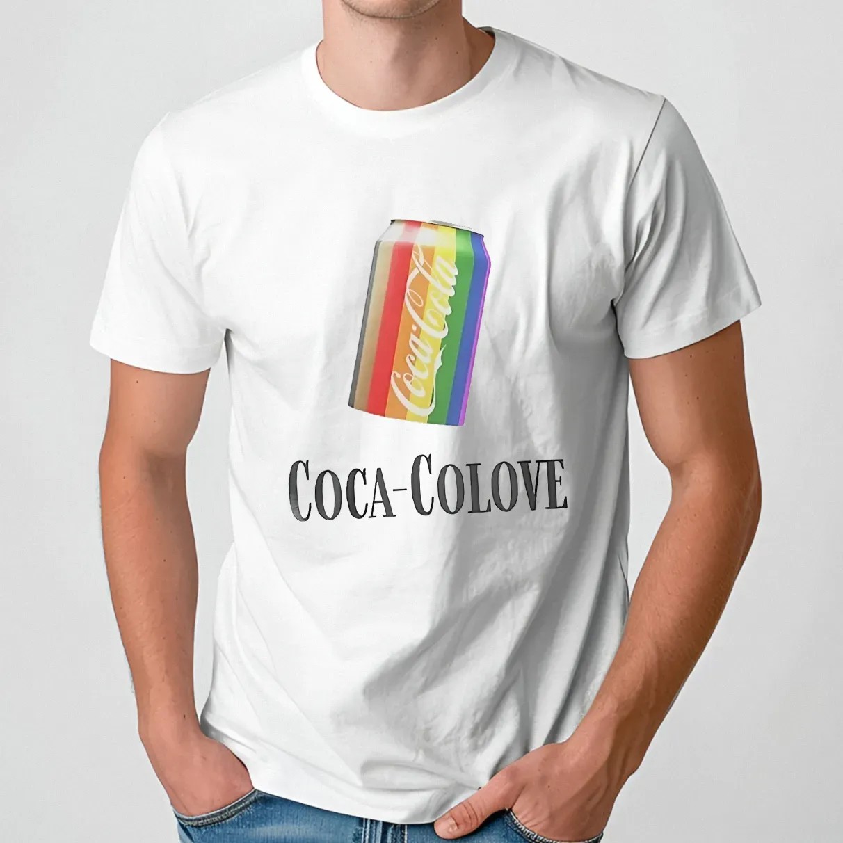 Coca-Colove is love Cola pride month t shirt