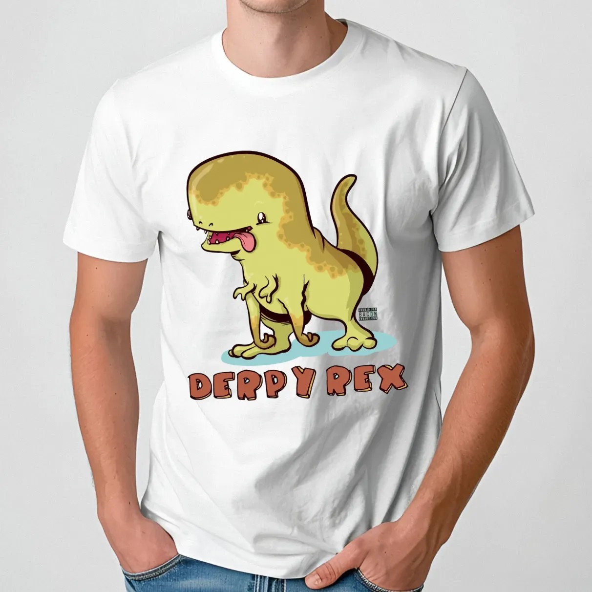 Derpy Rex Fine Art T Shirt