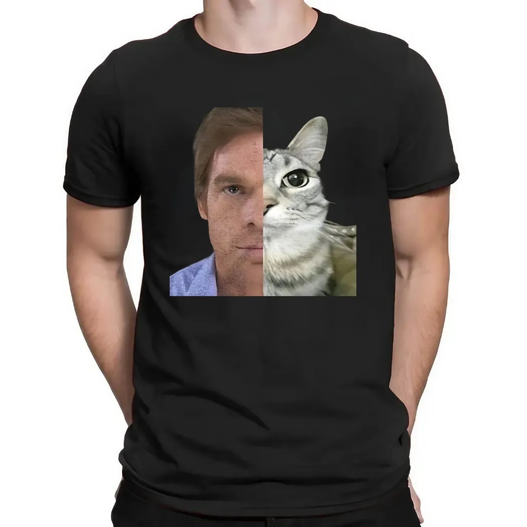 Dexter Morgan cat t shirt