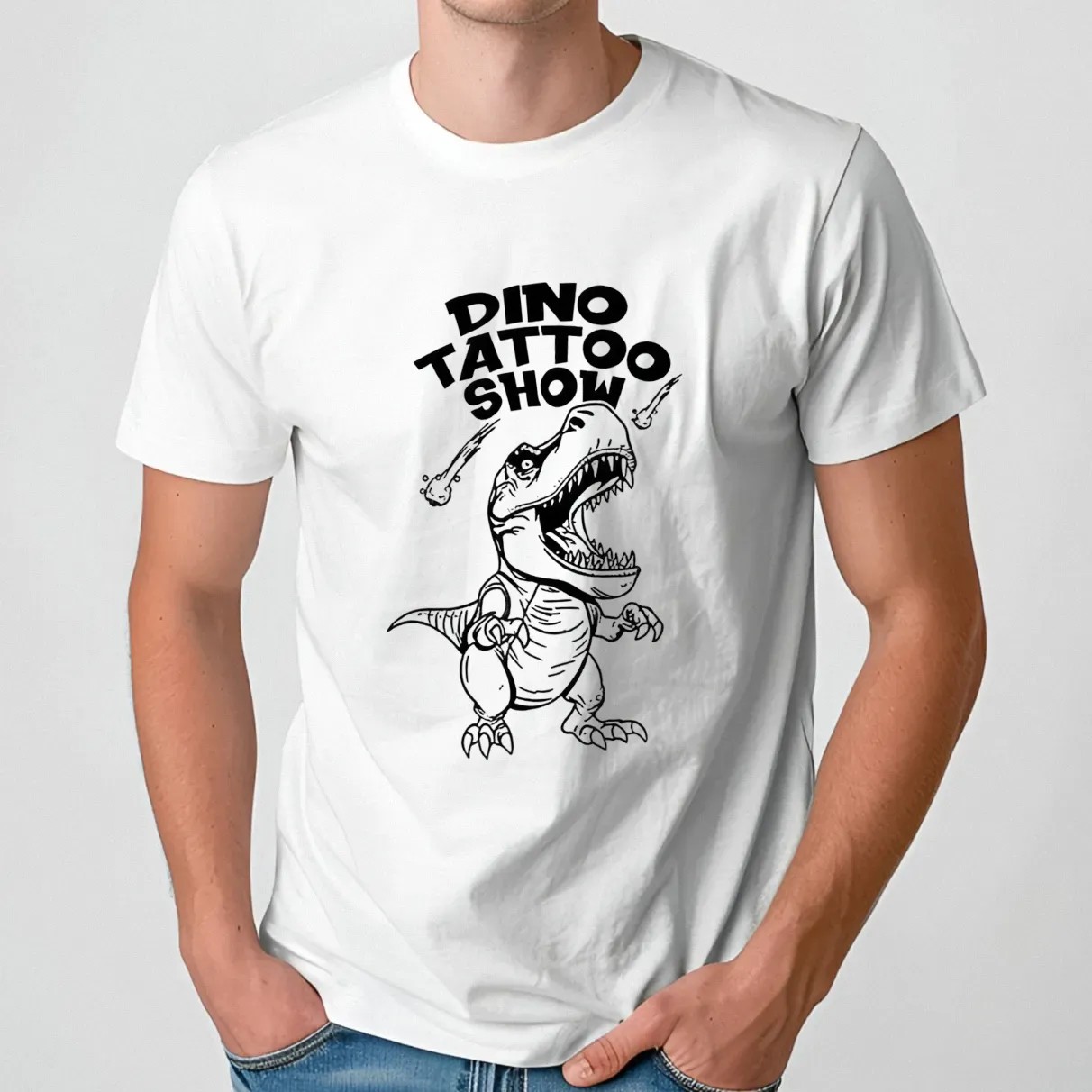 Dino Tattoo Show T Shirt