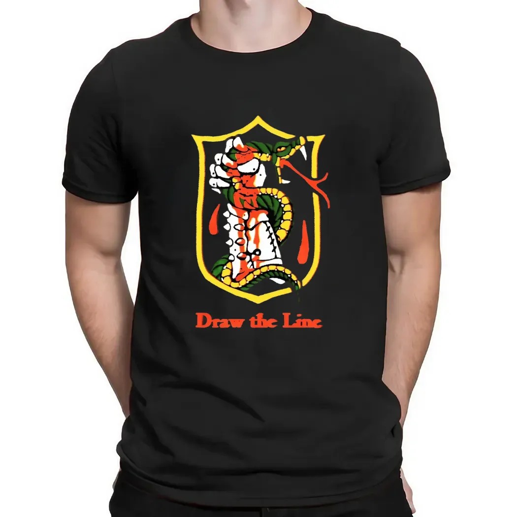 Draw The Line Anti-venom Snake T Shirt