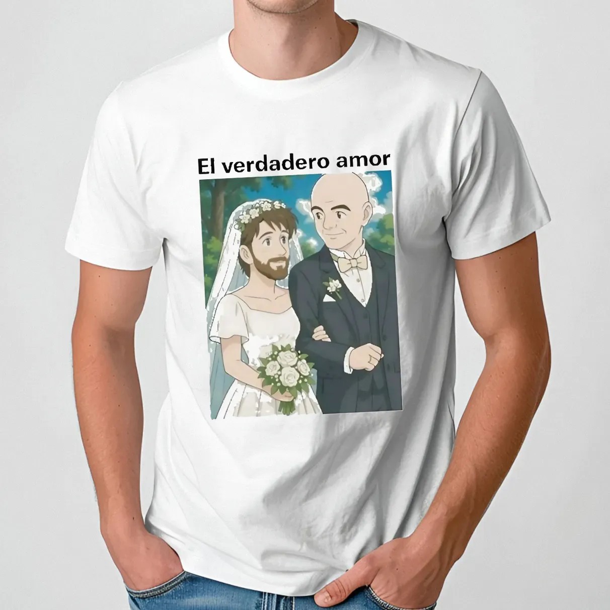 El Verdadero Amor Wedding T Shirt